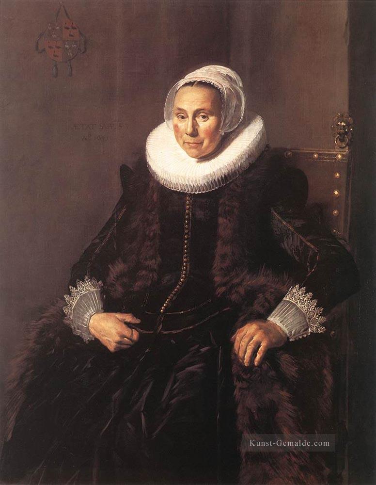 Cornelia Claesdr Vooght Porträt Niederlande Goldene Zeitalter Frans Hals Ölgemälde